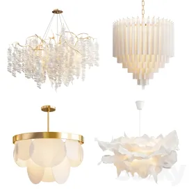 Four exclusive chandelier collection